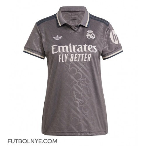 Camiseta Real Madrid Tercera Equipación para mujer 2024-25 manga corta